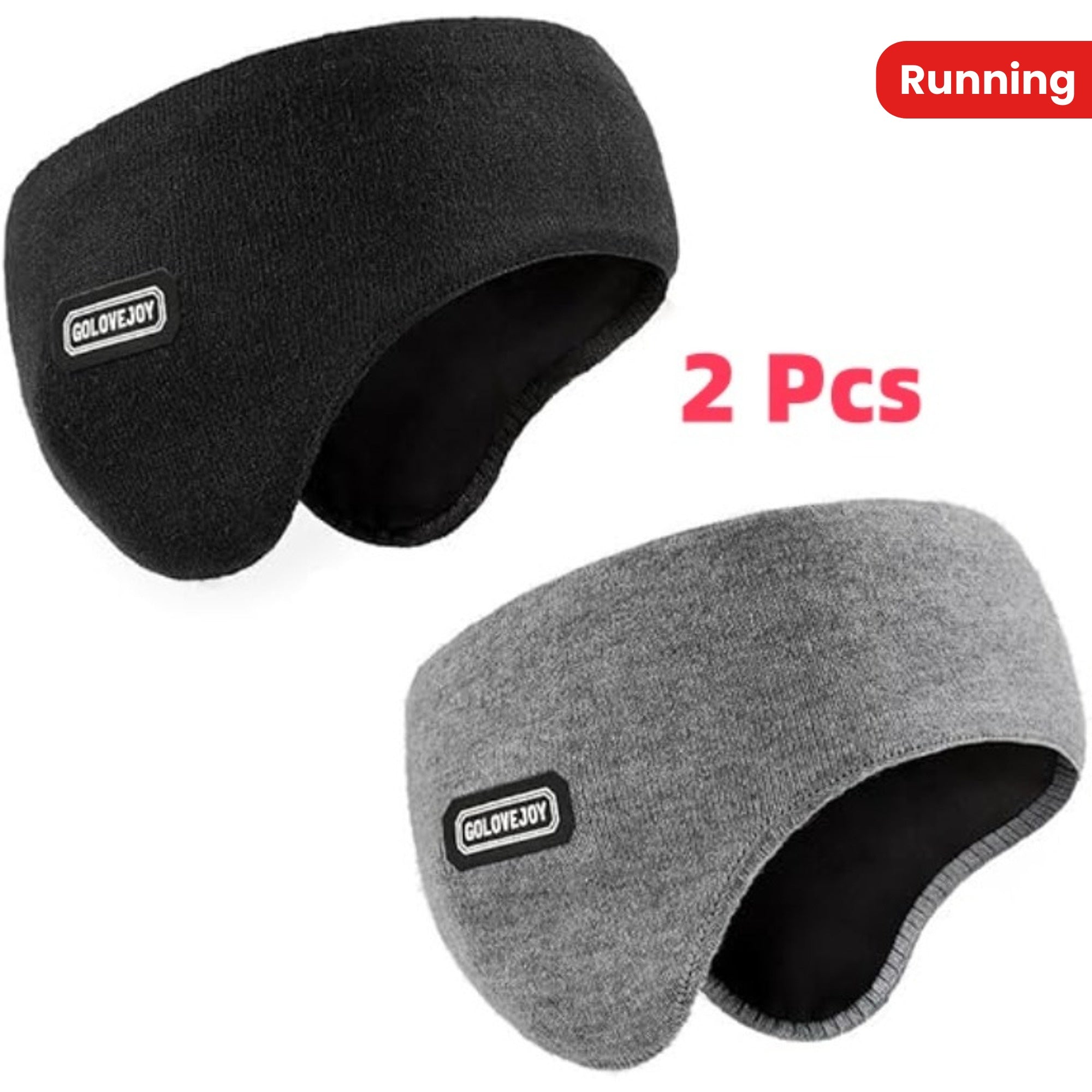 Winter Double Layer Ear Warmers Earmuffs Headband - Men Women Essential Gear