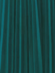 Solid Elastic Pleated Stretch Skirt