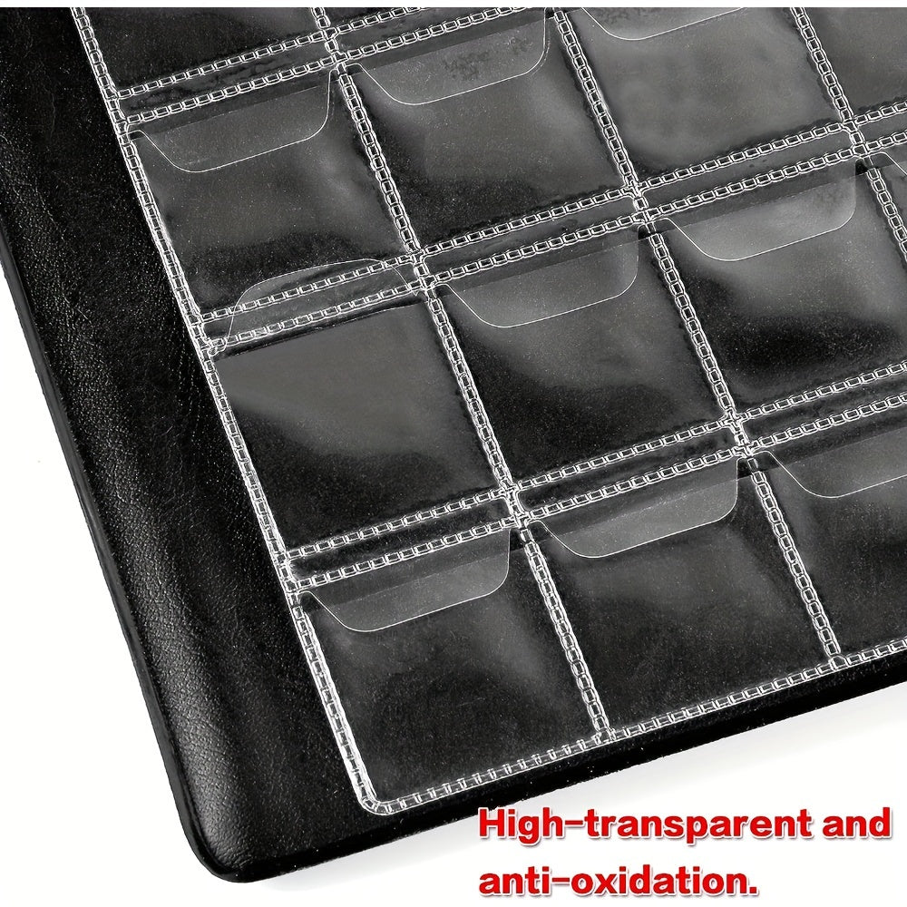 312 Pockets Coins Collecting Album Display Organizer Case