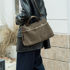 Convertible Shoulder Bag Magnetic Closure Tote Work Shopping