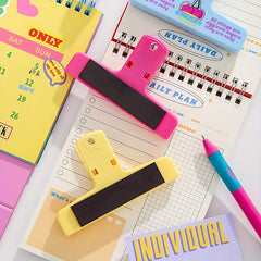 Plastic Magnet Long Tail Clip for Desk Organizer