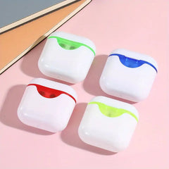 2pcs Dual Hole Pencil Sharpeners Large& Small Holes Compact Portable