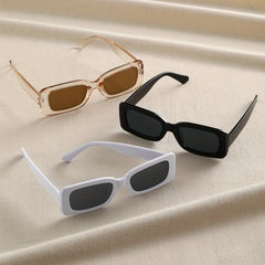 Y2K Rectangle Sunglasses Anti Glare UV400
