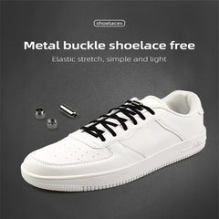 Elastic Laces Sneakers Round Shoelaces Without Ties Quick Shoelace