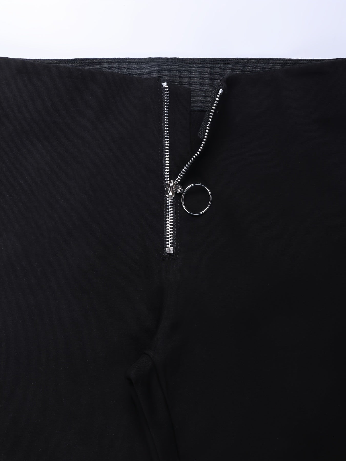 Slim Fit Stretch Zip Sports Pants for Women