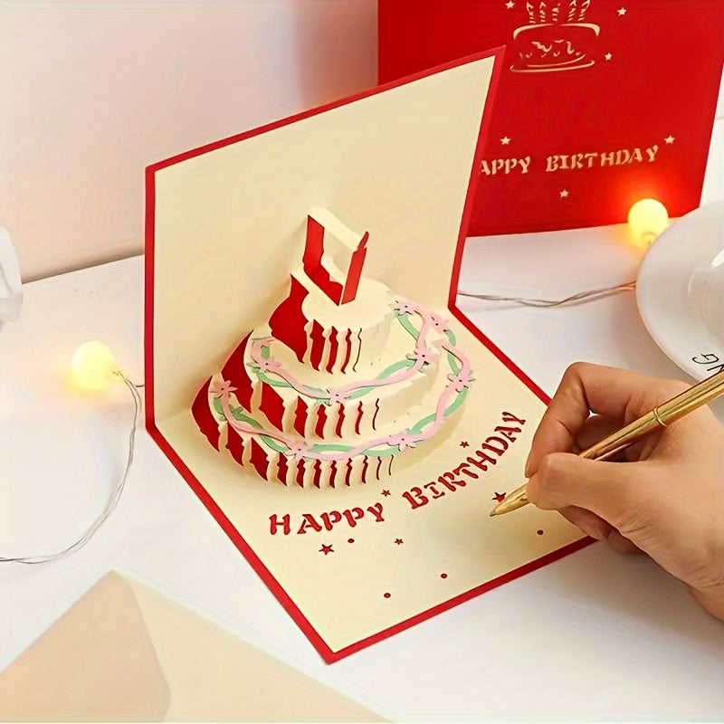 3D Birthday Card Music Greeting Card Graduation Holiday Card