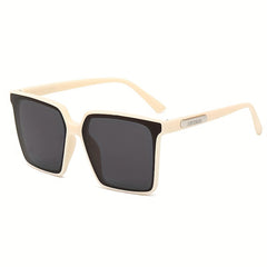 Large Square Polarized Sunglasses for Men Women - UV400