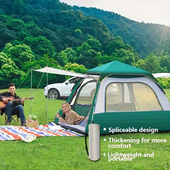 Outdoor Camping Polka Dot Inflatable Mattress