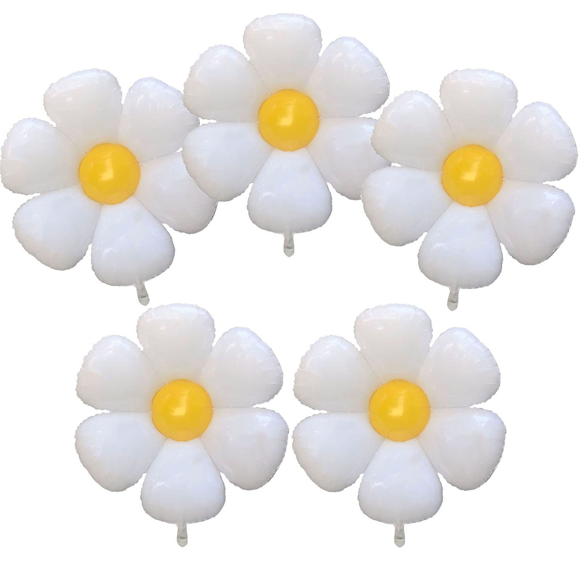 5pcs Daisy Balloon Flower Balloon Daisy Party Decorations