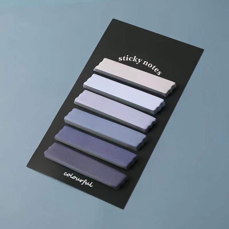 120pcs Morandi Gradient Stickey Notes Set