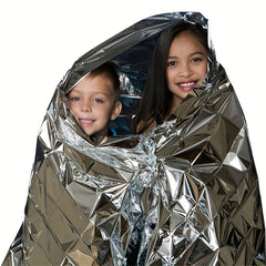 5pcs Emergency Survival Blanket for Outdoor Camping Hiking
