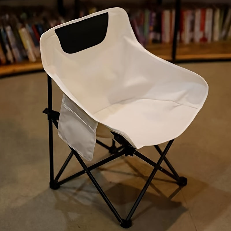 Portable Fishing Stool Camping Moon Chair Ultralight Folding Stool