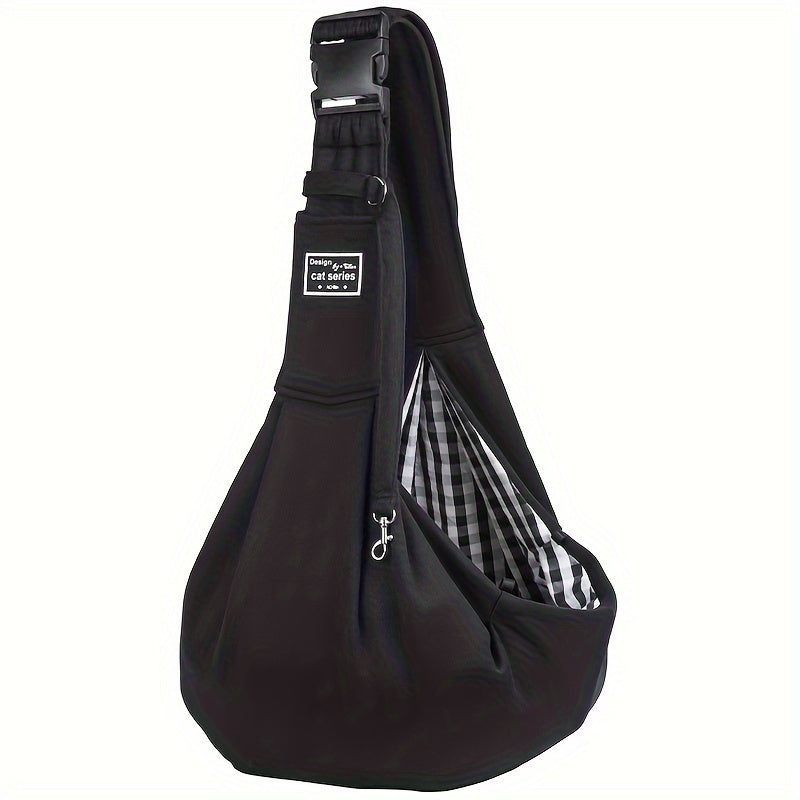 1pc Folding Dog Backpack Portable Breathable Pet Going Out Bag
