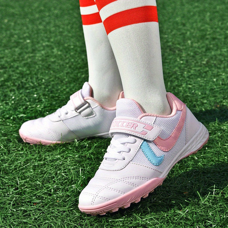 Kids TF Cleats Lightweight Non-slip Football Shoes