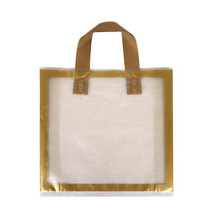 5pcs Golden Grid Bag for Christmas and Party Supplies