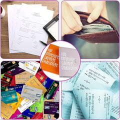Budget Planner Book with 100 Envelopes Money Saving Challenge Binder