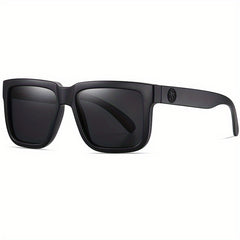 Heat Wave High Polarized Sunglasses Square Conjoined Lens UV400