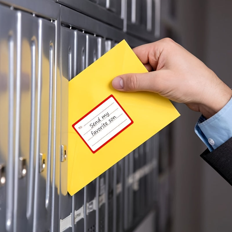 Self Adhesive Mailing Tags - 120 Sheets Blank Address Tags