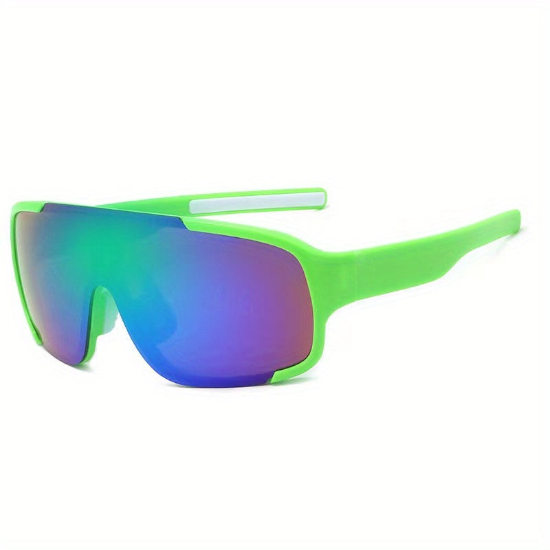 Men's Cycling Sunglasses Colorful Lens Sports Glasses With Box