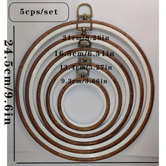 5pcs Embroidery Fixed Tool Hoops Sewing Accessories