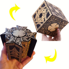 Horror Movie Prop Puzzle Box with Base