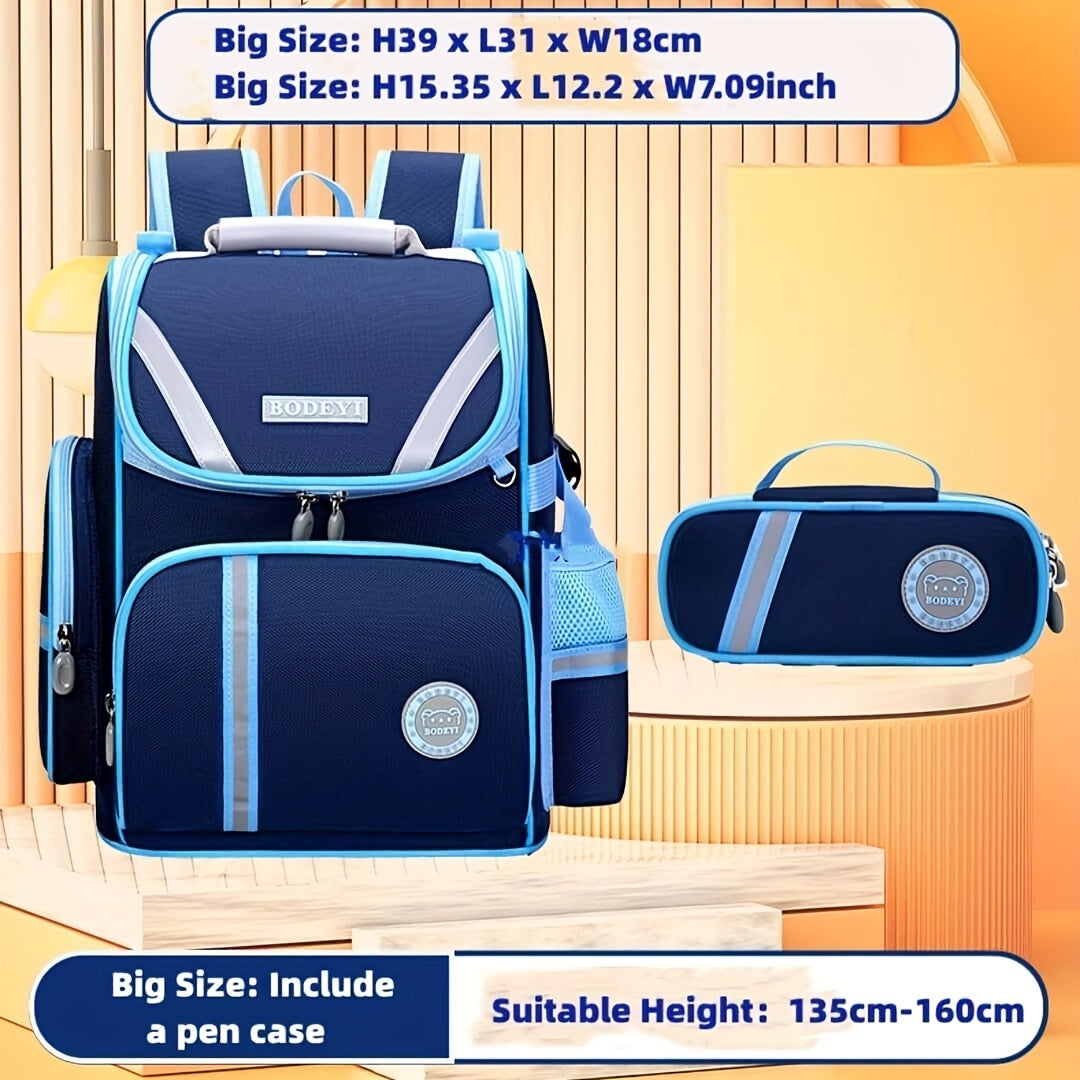 Kids School Bag Waterproof Backpack Spine Protection