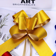 10pcs Colorful Golden Onion Pull Flower Christmas Gift Packaging