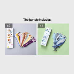 30pcs Animal Bookmarks Ideal Gift for Students, Girls, Friends & Family