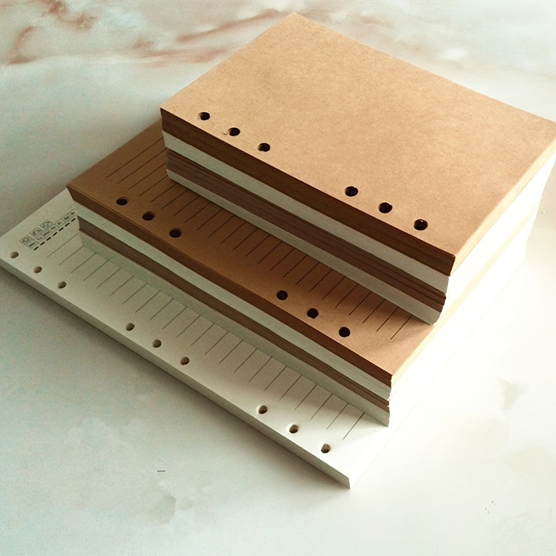 80-Sheet 6-Hole Loose Leaf Paper, 10.5 x 8.5 Inches
