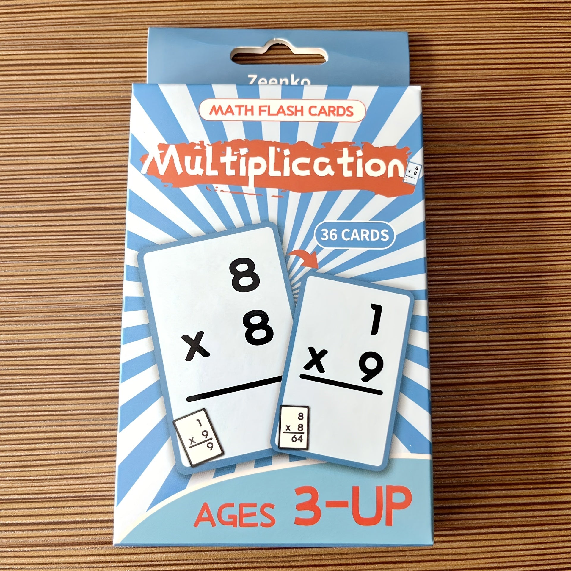 Add Sub Div Practice Cards Math Activities Study Supplement