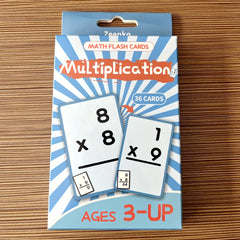 Add Sub Div Practice Cards Math Activities Study Supplement