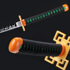 Retro Wooden Sword Model Desk Ornaments Birthday Gift