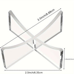 2pcs Acrylic Football Display Case Dustproof Protective Box