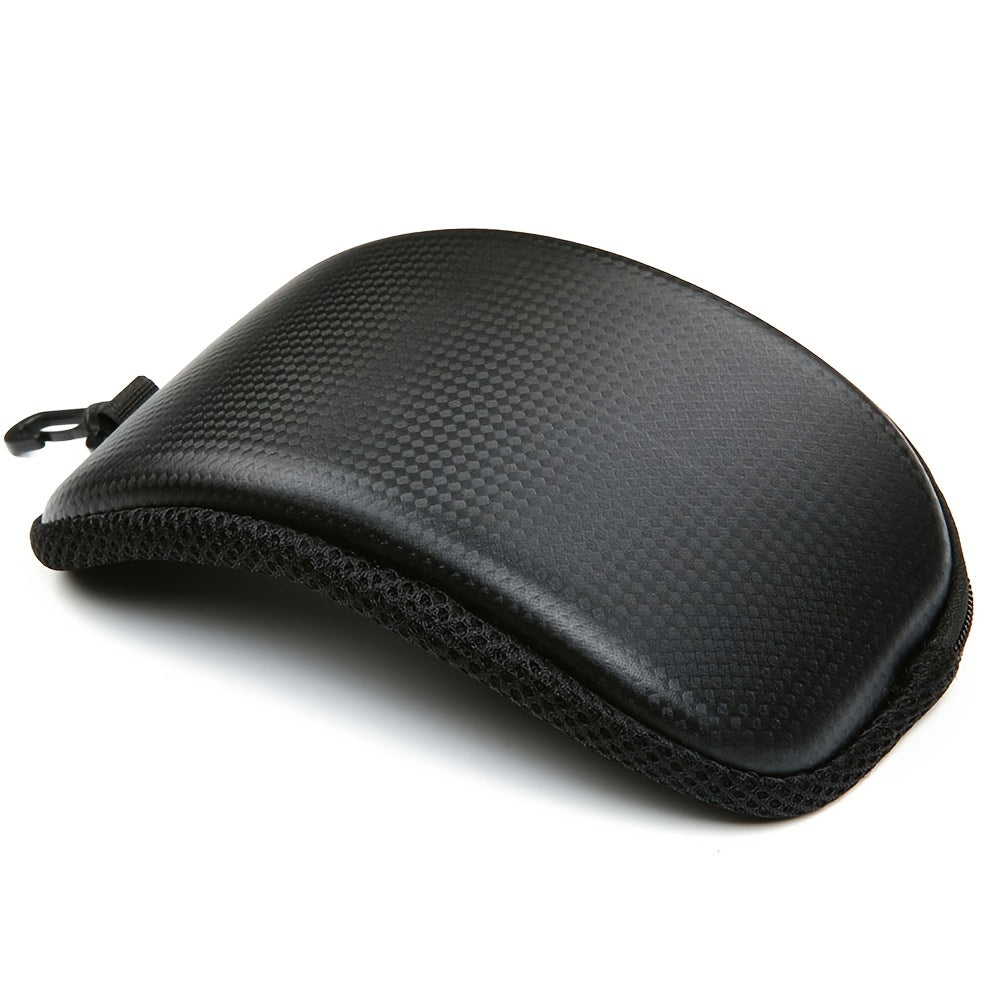 Skiing Snowboard Glasses Storage Box Zipper Hard Case Portable
