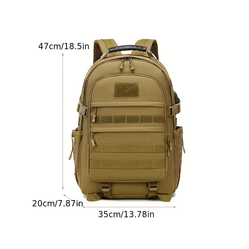 Multipurpose Outdoor Backpack for Fishing, Mountaineering, Travel