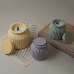 Cement Cup Jar Silicone Mold Plaster Candle Cup Decor