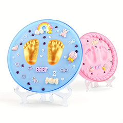 50g Hand Foot Printing Mud Fingerprint Rubber Mud Toddler Handcraft Material