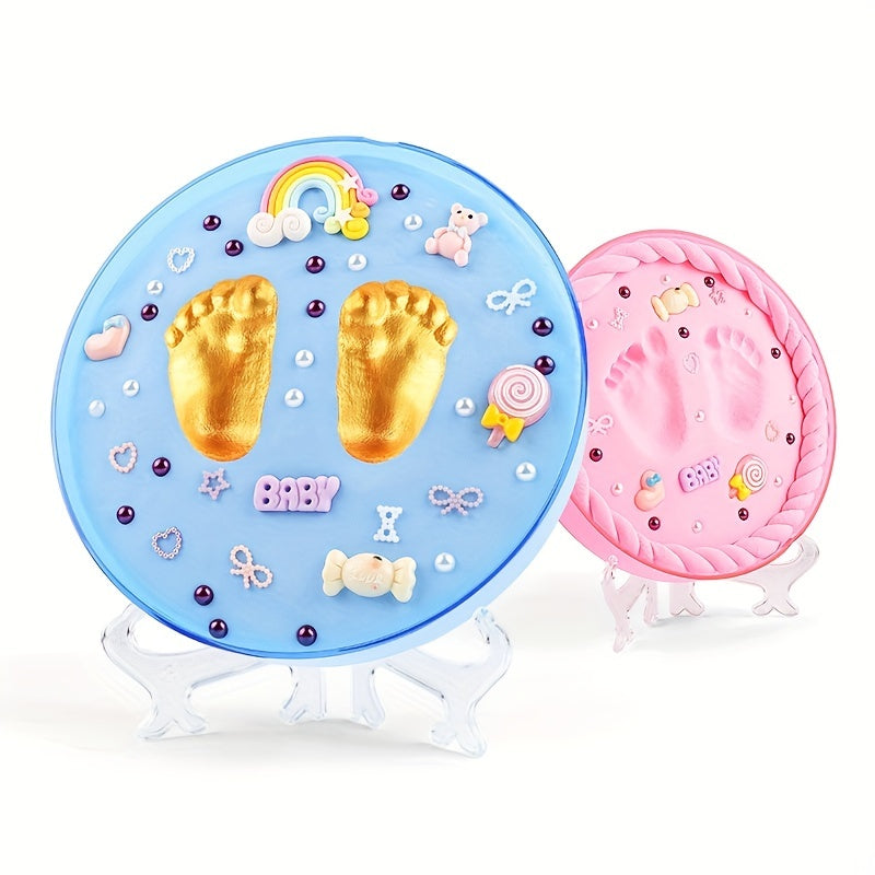 50g Newborn Print Mud Baby Hand Print Mud 0-3 Years Old DIY Souvenir Gift