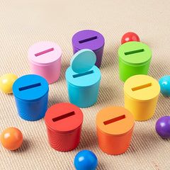 Coin Box Toy Puzzle Sorting Game for Kids