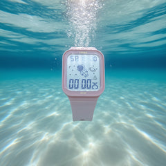 Girls' Waterproof Timer Watch with Alarm Clock