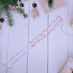 Butterfly Embroidery Bra Straps Invisible Elastic Adjustable Women's Lingerie