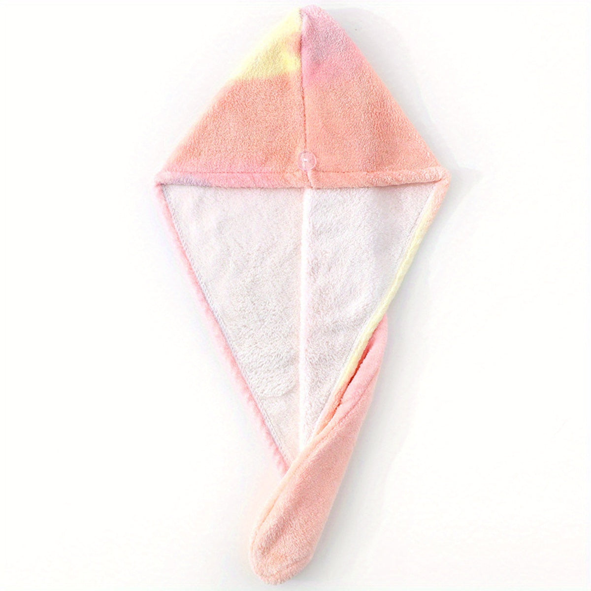 Thickened Quick Drying Turban Coral Velvet Shower Cap