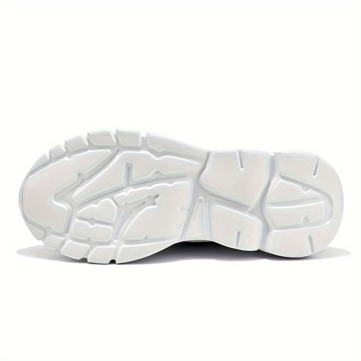 Men's Chunky Lace Up Sneakers Comfy Non Slip Soft Sole