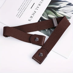 Kids Elastic Stretch Belts Comfortable Adjustable Invisible Belts