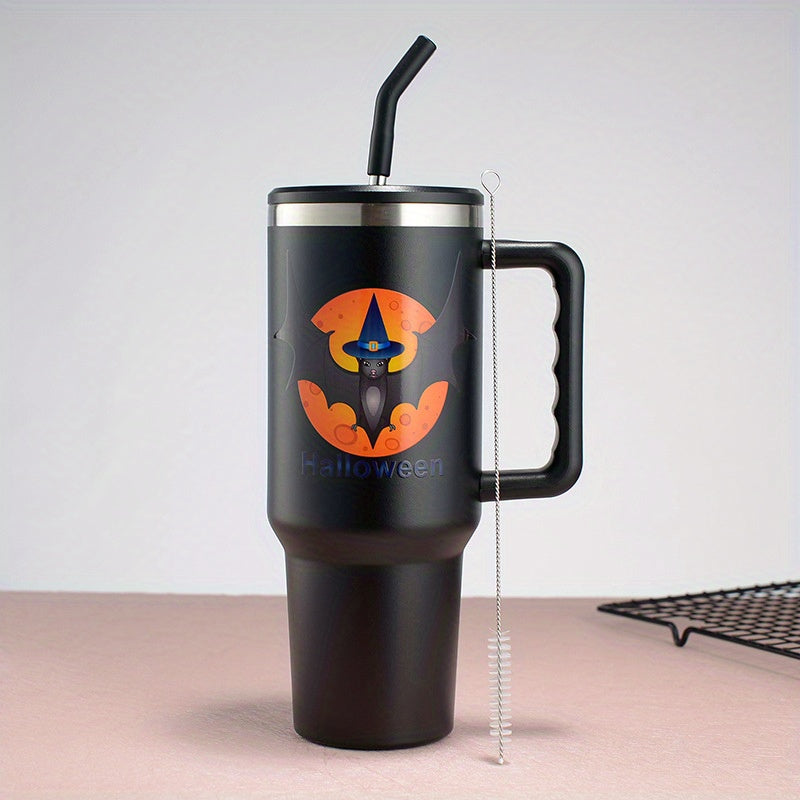 Halloween Tumbler 40oz Stainless Steel Thermal Water Bottle