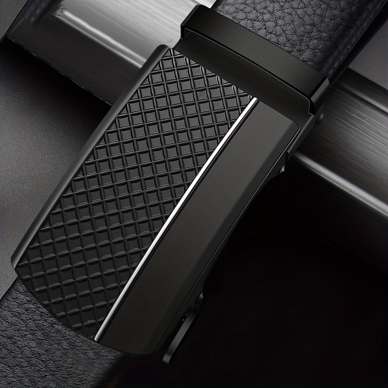 Men's PU Auto Buckle Belt Wedding Daily