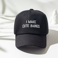 Embroidered Baseball Cap Vintage Dad Hat Gift For Her
