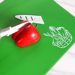 4pcs Colorful Sorting Cutting Board Chopping Board Kitchen Supplies