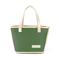 Portable Leather Lunch Bag Large Capacity Insulated Case