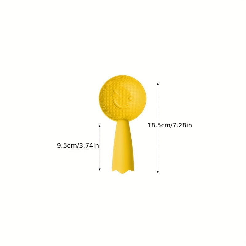 Smiling Rice Paddle Plastic Rice Spoon Kitchen Utensils
